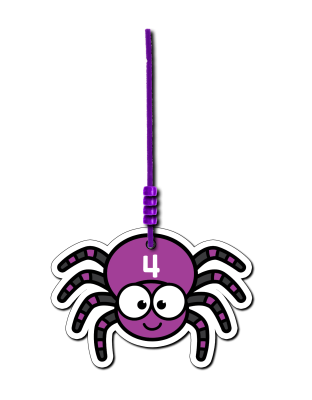 Thread the Web - Spider Bead Counting Adventure! (1-20)
