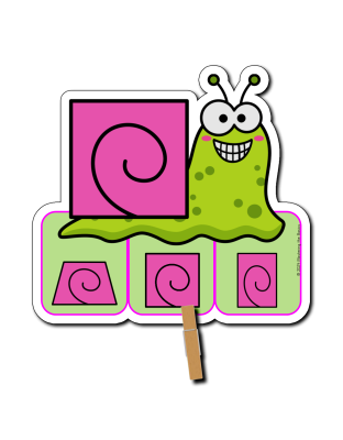 Snail-Shape Clip Cards