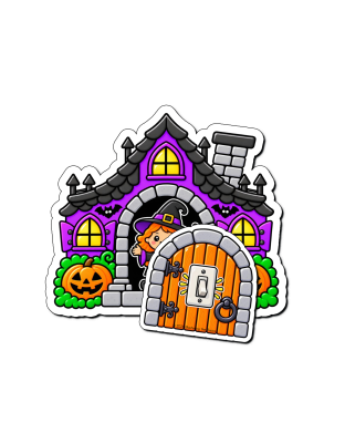 Halloween Rhyming Houses